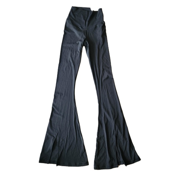 aerie Pants - NWT OFFLINE By Aerie Womens Black High Waisted Flared Pants Size XS